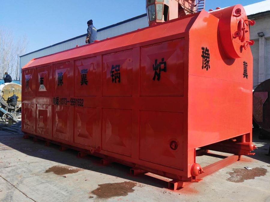 SZLバイオマス燃焼ダブルドラムウッドチップガス化蒸気ボイラー加熱システム