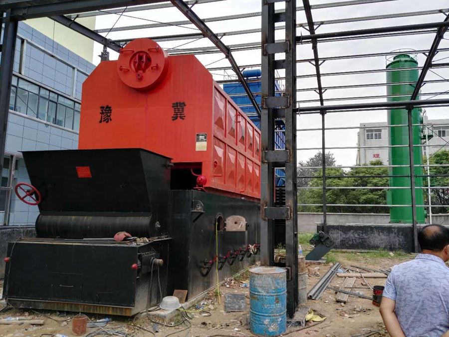 SZL水管バイオマス商業用温水ボイラー